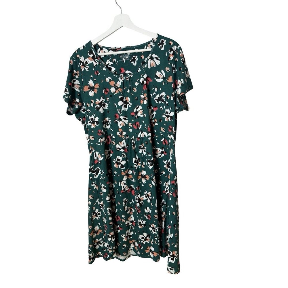 Mountain Warehouse Essentials Lora Skater Dress Teal‎ US 14